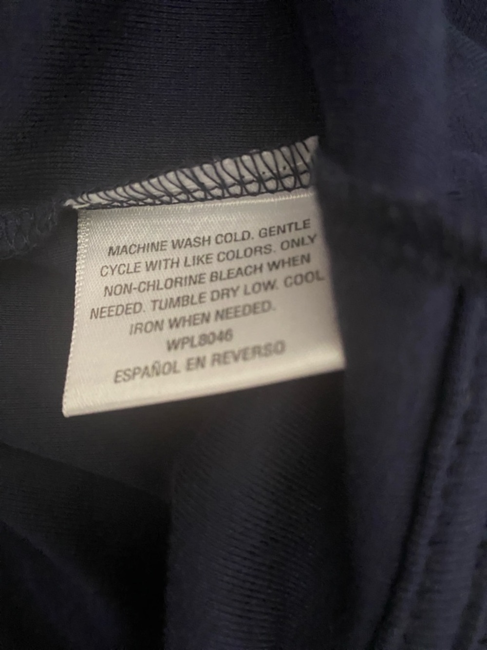 Charter Club Navy Ruffle-Trim Open Cardigan - Picture 2 of 4